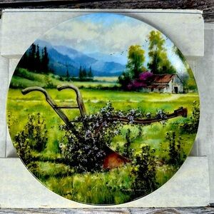 The Bradford Exchange Maurice Harvey “The Forgotten Plow” with box​​